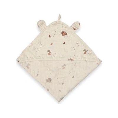 Nuuroo Danila Mušelínová osuška s kapucí Cream Unicorn