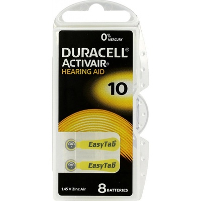 Duracell HA 10 EASYTAB 6 ks 96091449