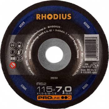 Rhodius Brúsny kotúč 115 x 7,0 x 22,23 mm 200184