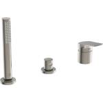 Ideal Standard La Dolce Vita - Смесител за ръба на ваната, монтаж с 3 отвора, Silver Storm BD670GN (BD670GN)
