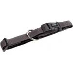 Nobby Нашийник за куче soft grip дебелина 25 мм, дължина 50-65 см тъмно сиво 78513-74