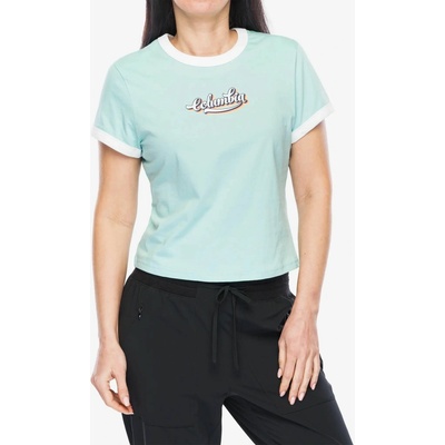 Columbia Rolling Bend Graphic Ringer Tee tričko s potlačou spray/elevated script