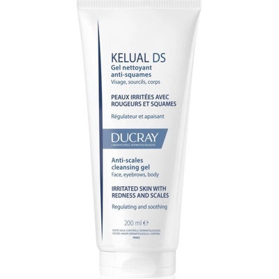 Ducray Kelual DS Anti-Scales Cleansing Gel почистващ гел за лющеща се и раздразнена кожа 200ml