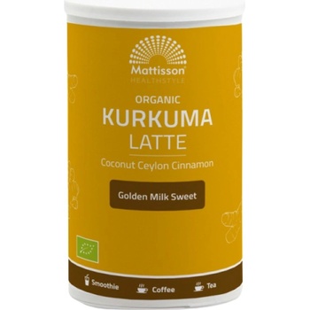 Mattisson Healthstyle Organic Turmeric Latte | with Coconut & Ceylon Cinnamon [175 грама]