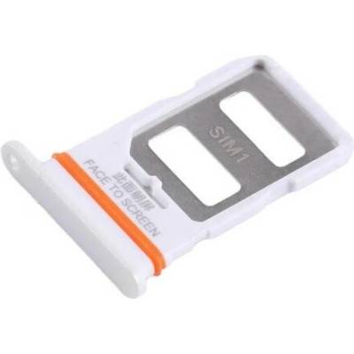 Držák (šuplík) SIM Xiaomi Redmi NOTE 12 PRO silver / white