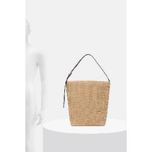 PINKO чанта тип кошница дамска от сплетена материя (106834.A391)