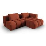 Cosmopolitan Design Теракотен ъглов диван (десен ъгъл/с лежанка) Verona - Cosmopolitan Design (COS_RCO_S_193_F1_VERONA4)