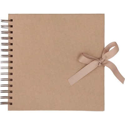 DP Craft Album kroužkové univerzální 20,5 CM X 20,5 CM SCRAPBOOK KRAFT- camel (40 PAGES)