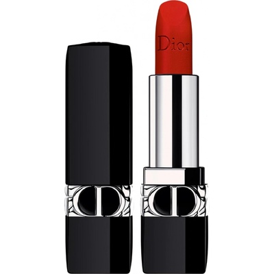 Christian Dior Rouge Dior dlhotrvajúci rúž 100 Nude Look Matte 3,5 g