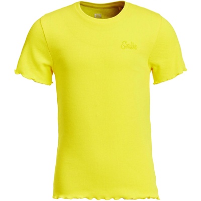 WE Fashion Тениска жълто, размер 92