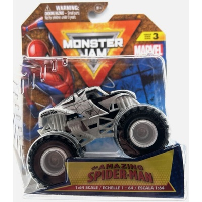 MONSTER JAM zberateľský kovový model auta Monster Truck assort 1:64