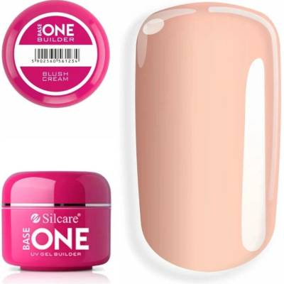 Silcare Base One Uv gél Shimmer blush cream 30 g