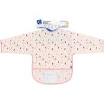 KikkaBoo Непромокаем лигавник с ръкави и джоб Arty Pink Pattern (31303030058) - salemax