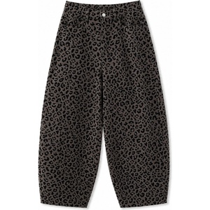 Mazine Дамски дънки Mazine Women's Printed Barrel Leg Denim Pants Jeans - Chocolate Brown / Printed (111-2005-0213)