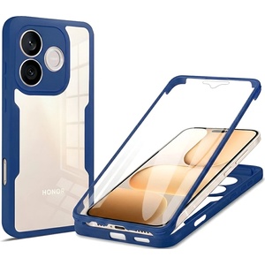 Techsuit Калъф за Honor 600 Lite - ColorVerse 360 Series + протектор - Techsuit - Син