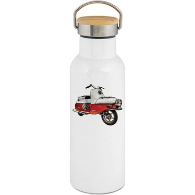 123TRIKO termoska ČZ 175 Čezeta, červený, V12 500 ml motorka