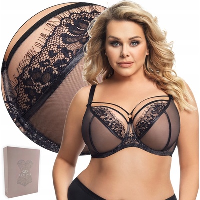 Gorsenia K496 Paradise mäkká podprsenka čierna