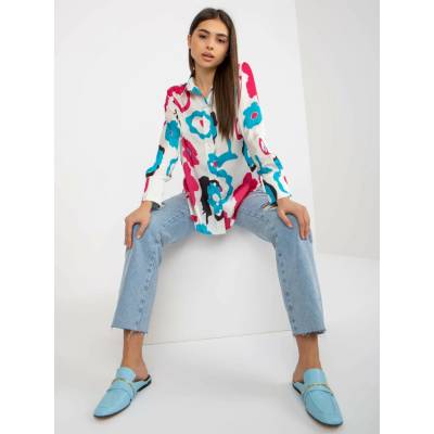 Lakerta Shirt-LK-KS-509016.06-fuchsia šedá