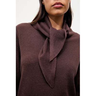 ANSWEAR Пуловер от мериносова вълна с тънък шал Answear. LAB (WA25-SWD029)