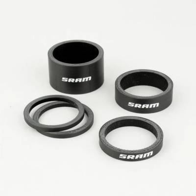 Sram podložky Carbon 2.5 mm x 2, 5 mm x 1, 10 mm x 1, 20 mm x 1