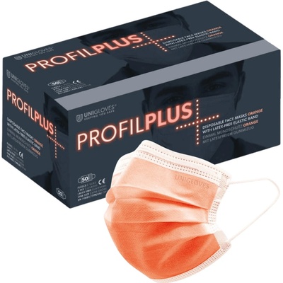 Unigloves roušky Profil Plus oranžová 50 ks