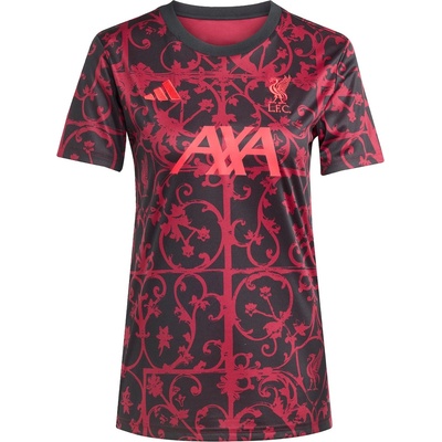 adidas Liverpool Pre Match Shirt 2025 2026 Womens - Black