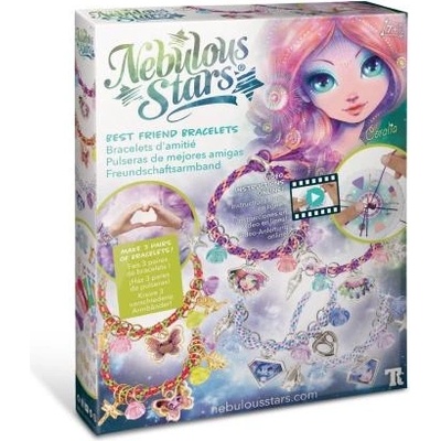 Nebulous Stars Комплект гривни за приятелство Coralia