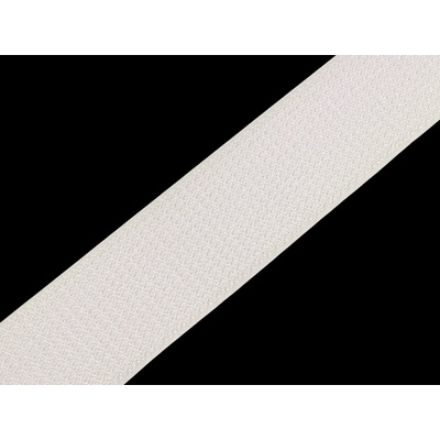 Suchý zip háček a plyš na jedné stuze šíře 50 mm Varianta: 2 bílá, Balení: 1 m