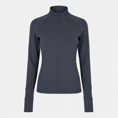 USA Pro Яке USA Pro Women's Core Fitness Long Sleeve Slim Fit Performance Training Jacket - Navy