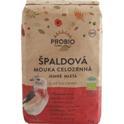 Probio Múka špaldová celozrnná jemne mletá bio 1 kg