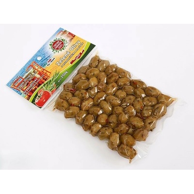 Cretan Farmers Olivy grécke zelené Rozmarín a Paradajky 250 g