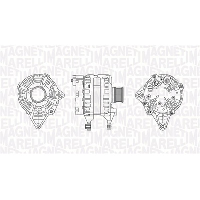 Alternátor MAGNETI MARELLI 063737663210