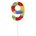 JUNIOR Свещ за торта JUNIOR Lego модел 9-p 10, 5 cm