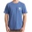 Roark Мъжка тениска Roark Roark Palm T-shirt - Neptune (216-7597-0213)