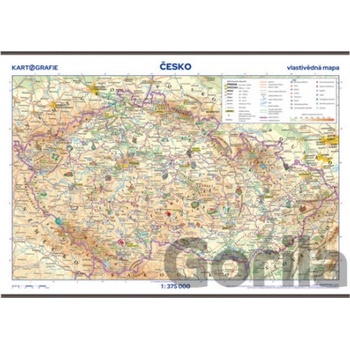 Česko Vlastivědná mapa