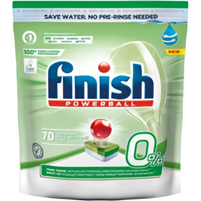 Finish Power All in 1 0% tablety do myčky nádobí 70 ks 1120 g