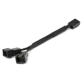 Phanteks Кабелен охладител PHANTEKS 3-Pin (женски) - 2x 3-Pin (мъжки) 11cm PH-CB-Y3P (PH-CB-Y3P)