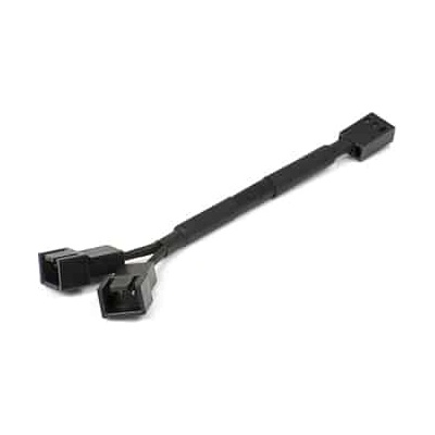 Phanteks Кабелен охладител PHANTEKS 3-Pin (женски) - 2x 3-Pin (мъжки) 11cm PH-CB-Y3P (PH-CB-Y3P)