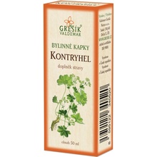 Grešík -Z-35% líh Bylinné kapky Kontryhel kapky 50 ml