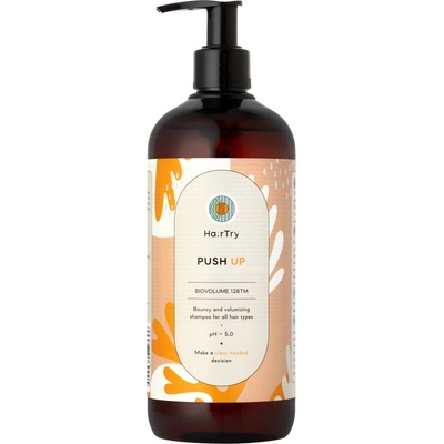 HairTry Push Up šampón pre pružnosť a objem vlasov 500 ml