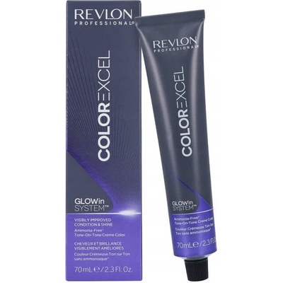 Revlon Tónovací barva na vlasy Excel Glowin – polotrvalá barva na vlasy 70 ml odstín 5.34