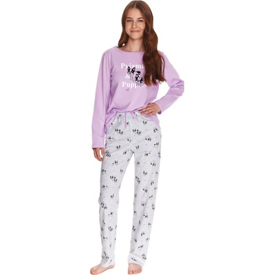 Taro dívčí pyžamo Ida sv.fialová