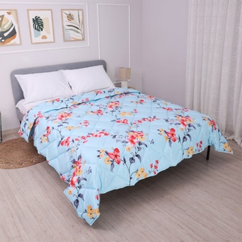 EmonaMall Олекотена завивка EmonaMall Мирабел Кари, Лятна, 200/210 см, Капитонирана - Код S17949 (S17949-3800237624690)