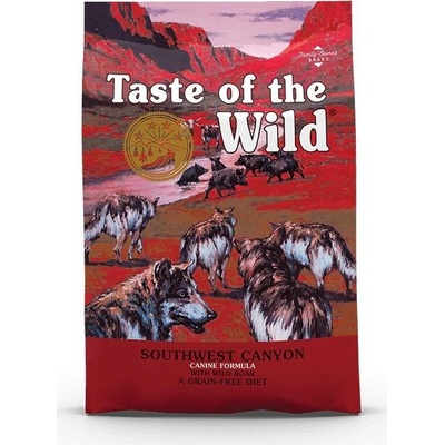 Taste of the Wild Southwest Canyon hovězí a divočák 5,6 kg