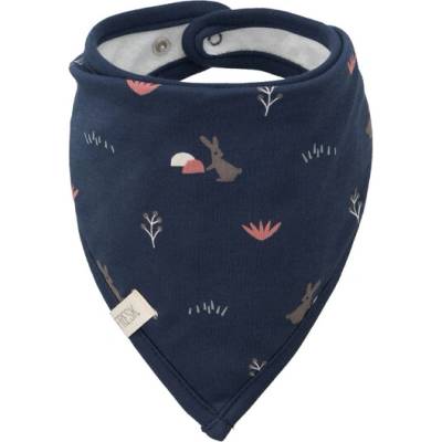 fresk Fresk: Лигавник - Бандана от 100% органичен памук - Rabbit Indigo (FR-F160-23)