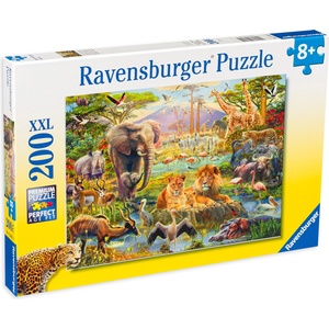 Ravensburger Пъзел Ravensburger от 200 XXL части - Животни от Саваната (12891) - baby