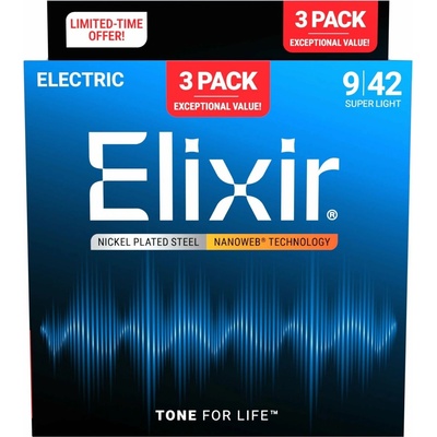 Elixir 16566 3-Pack