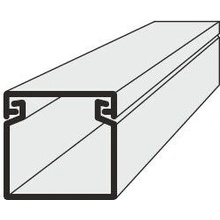 LV 25x25 Elektroinstalační profil 25x25mm