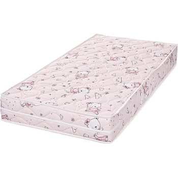 Lorelli Бебешки матрак с пяна Lorelli - Relax, 70 х 140 cm, розово мече балерина (10160095101)