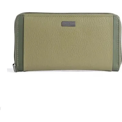 Bugatti Дамски кожен портфейл Bugatti Sina Long Zip, зелен (49 2233 10)
